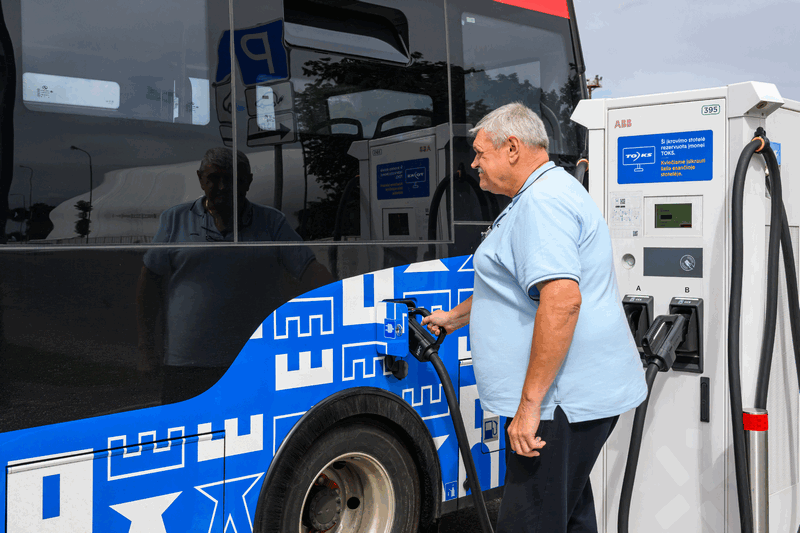 Elektriniai autobusai Palangoje