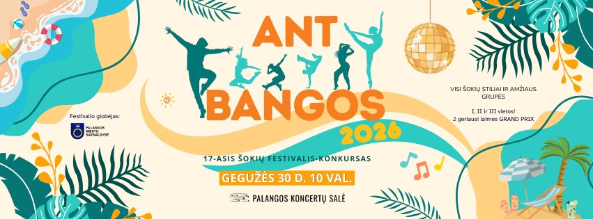 ANT BANGOS 2026 – Palangos miesto svetainė
