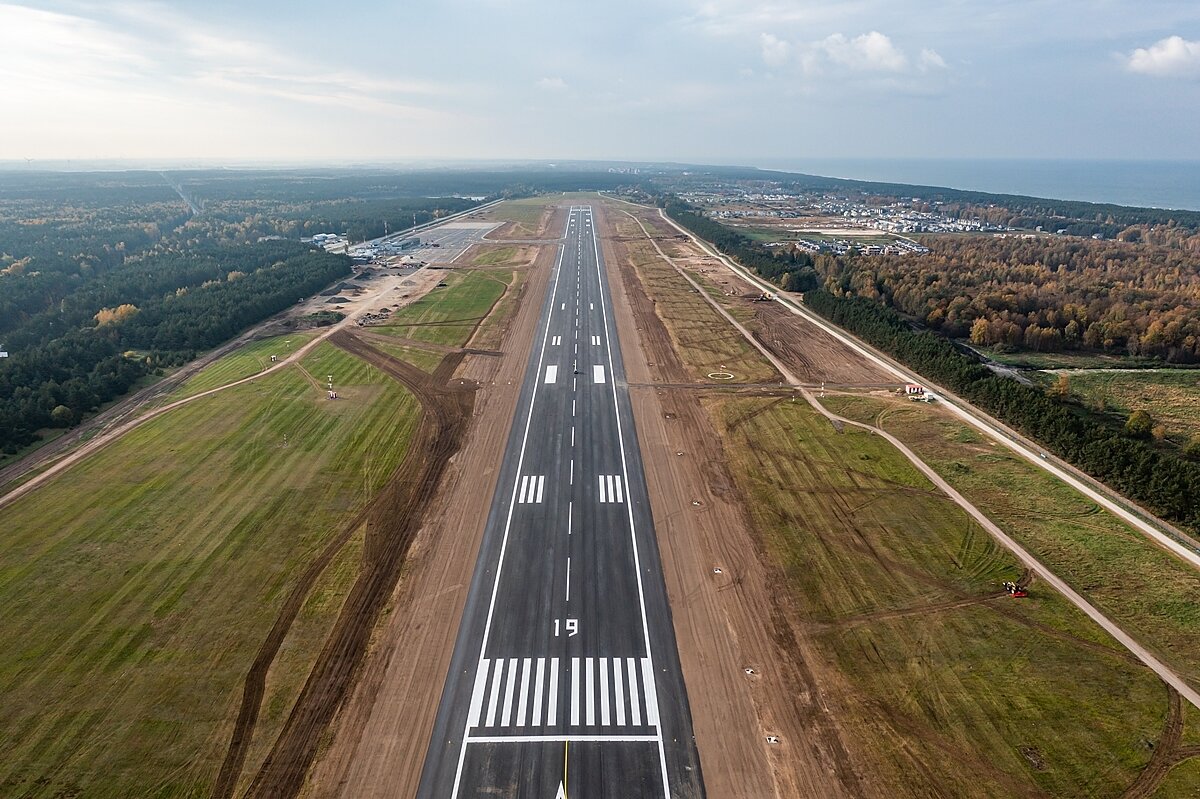 Palangos oro uoste įdiegta dronų aptikimo sistema