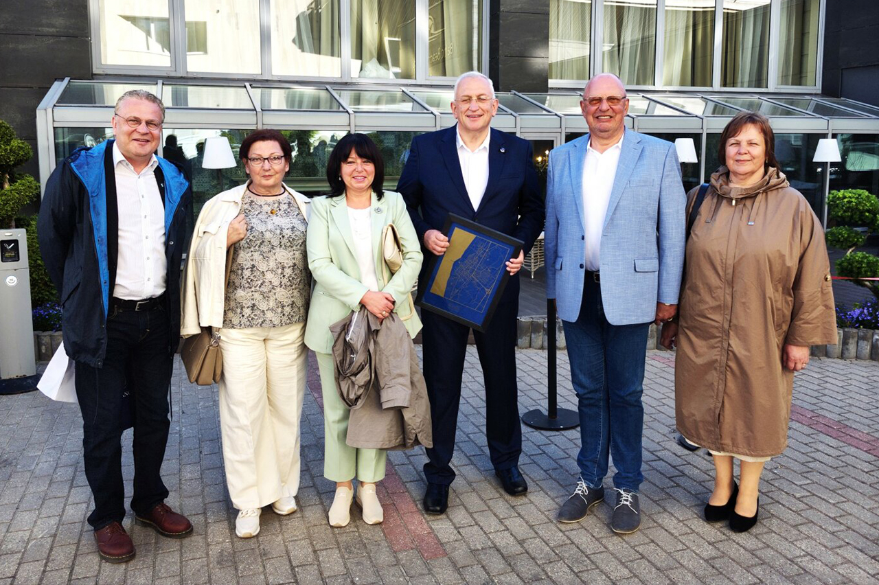 Palangos delegacija lankėsi miesto partnerio Jūrmalos vasaros pradžios šventėje