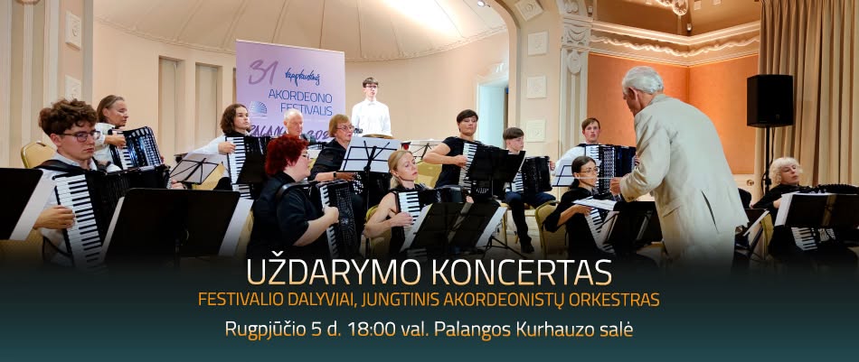 Festivalio uždarymo koncertas – Palangos miesto svetainė