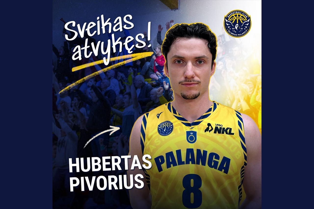 Po pertraukos į aikštę sugrįžtantis Pivorius rungtyniaus Palangoje