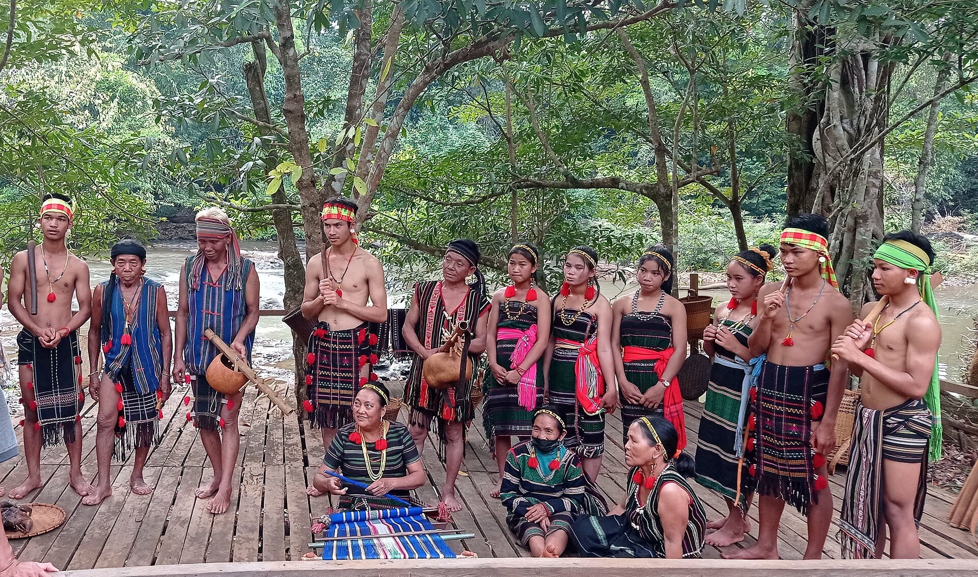 Bunong ceremonial clothing