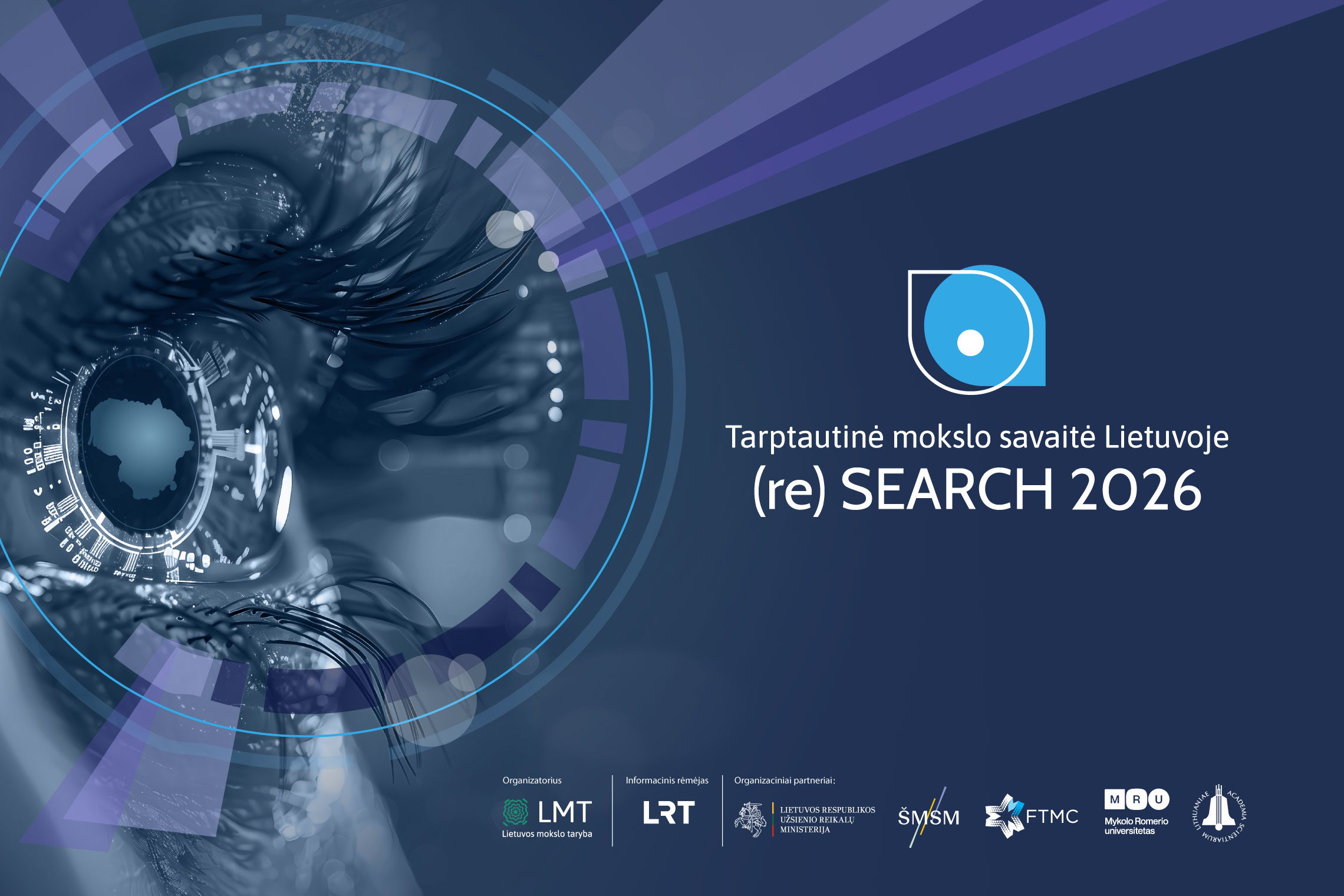 Kviečiame registruotis į tarptautinės mokslo savaitės „(re)SEARCH 2026“ renginius