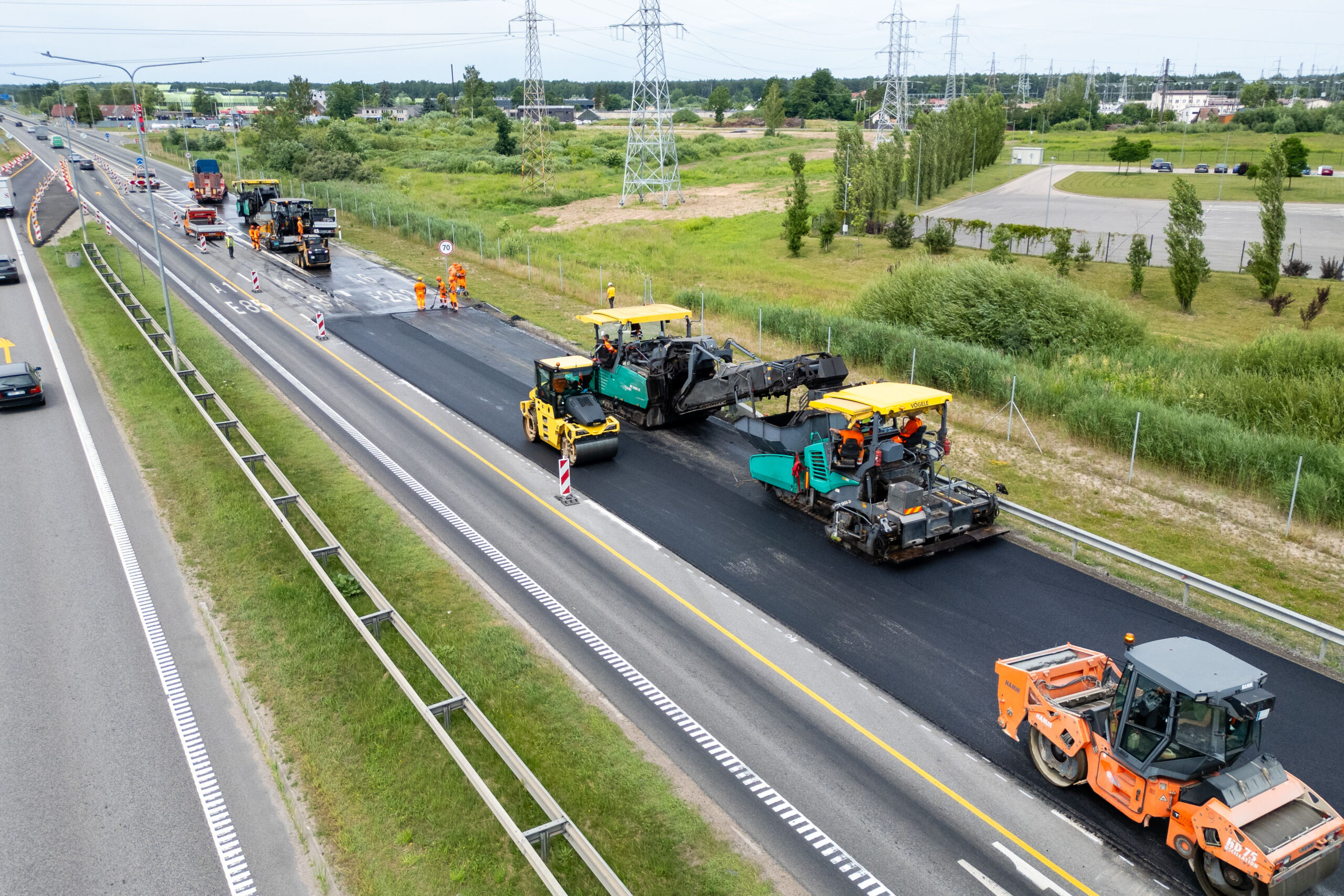Pradedamas tvarkyti kelias A3 Vilnius–Minskas: investicijos sieks daugiau kaip 1,9 mln. Eur