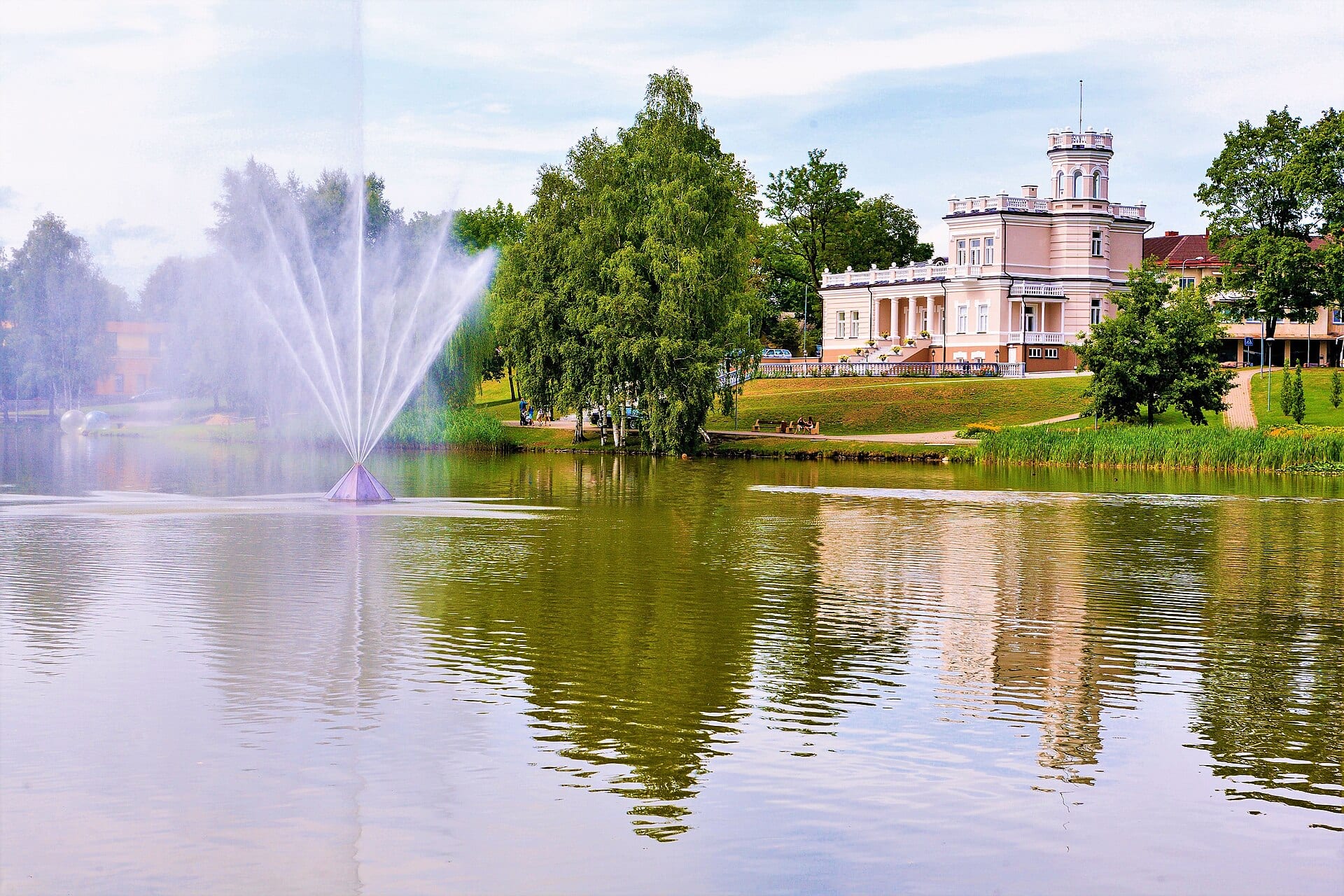 Druskininkai fountain